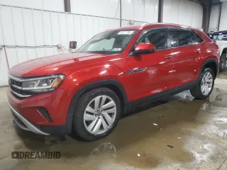 2021 Volkswagen Atlas SE z VIN 1V2KC2CA0MC207295, wystawiony jako Copart lot #63971785 z przebiegiem 43 353 mil mil oraz Szkoda całkowita • Salvage title. Historia ofert i sprzedaży dostępna na DreamBid. Obrazek 1.