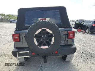 2021 Jeep Wrangler Unlimited Sahara с VIN 1C4HJXEN9MW574788, выставлен на аукционе Copart как лот 55109505 с пробегом 21 974 миль миль и Списание • Salvage title. История ставок и продаж доступна на DreamBid. Изображение 6.