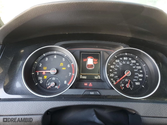 2015 Volkswagen Golf GTI Autobahn w/Performance Pkg with VIN 3VW547AU6FM099947, listed as a Copart auction lot 80534194 with 91,002 mi miles and Salvage Title. Bid and sale history available at carsss.com. Image 9.