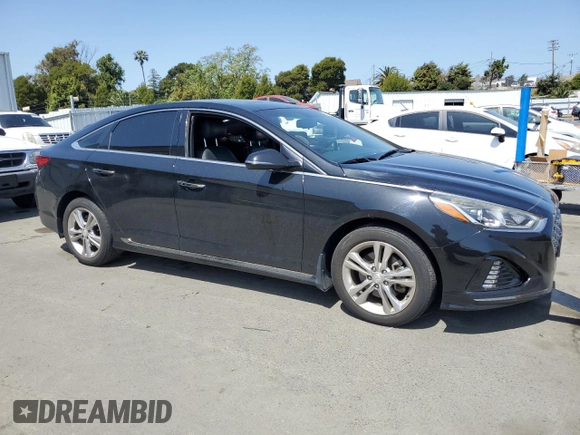 2018 Hyundai Sonata SEL z VIN 5NPE34AF2JH674856, wystawiony jako Copart lot #54791225 z przebiegiem 149 653 mil mil oraz Szkoda całkowita • Salvage title. Historia ofert i sprzedaży dostępna na DreamBid. Obrazek 4.