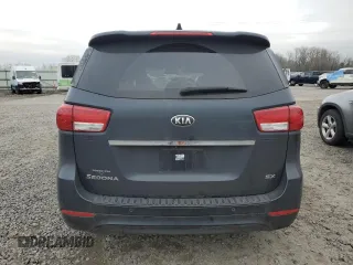 2016 Kia Sedona SX with VIN KNDMC5C10G6147873, listed as a Copart auction lot 43356985 with 133,356 mi miles and Salvage Title. Bid and sale history available at carsss.com. Image 6.
