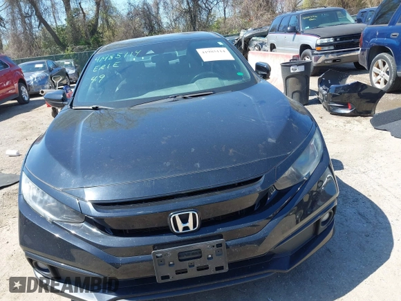 2019 Honda Civic Sport with VIN 2HGFC2F89KH569861, listed as a IAAI auction lot 41985114 with 104,880 mi miles and . Bid and sale history available at DreamBid. Image 13.