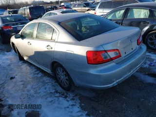 2010 Mitsubishi Galant FE with VIN 4A32B2FF8AE004115, listed as a IAAI auction lot 41390240 with 206,395 mi miles. Bid and sale history available at carsss.com. Image 3.