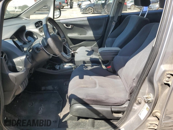 2009 Honda Fit Sport with VIN JHMGE88429S042773, listed as a Copart auction lot 50627005 with 107,570 mi miles and Salvage Title. Bid and sale history available at carsss.com. Image 7.