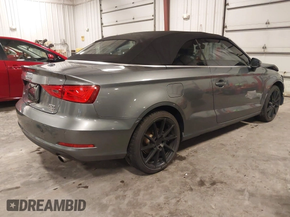 2016 Audi A3 2.0T Premium Plus with VIN WAU38LFF9G1117466, listed as a IAAI auction lot 40953853 with 73,030 mi miles. Bid and sale history available at carsss.com. Image 4.