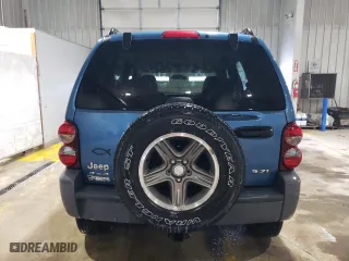2005 Jeep Liberty Sport with VIN 1J4GL48K55W555396, listed as a Copart auction lot 52388185 with 50,253 mi miles and Salvage Title. Bid and sale history available at carsss.com. Image 6.