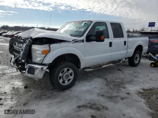 2014 Ford Super Duty F-250 SRW XL with VIN 1FT7W2B61EEB87365, listed as a Copart auction lot 87565615 with 300,752 mi miles and Salvage Title. Bid and sale history available at carsss.com. Image 1.