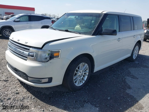 2014 Ford Flex SEL with VIN 2FMGK5C88EBD09532, listed as a IAAI auction lot 41834235 with 207,230 mi miles. Bid and sale history available at carsss.com. Image 18.