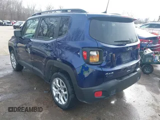 2018 Jeep Renegade Latitude with VIN ZACCJBBB8JPH52142, listed as a IAAI auction lot 41738035 with 91,443 mi miles and . Bid and sale history available at carsss.com. Image 3.