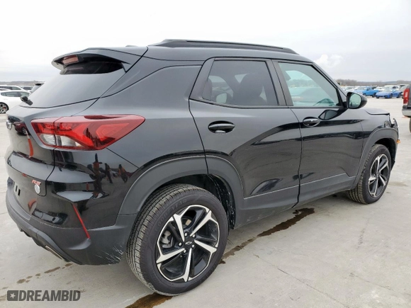 2022 Chevrolet TrailBlazer RS with VIN KL79MTSL3NB042112, listed as a Copart auction lot 45961745 with 84,675 mi miles and Clean Title. Bid and sale history available at carsss.com. Image 3.