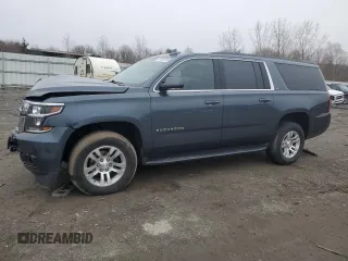 2020 Chevrolet Suburban LT with VIN 1GNSKHKC3LR110394, listed as a Copart auction lot 48188755 with 160,600 mi miles and Salvage Title. Bid and sale history available at carsss.com. Image 1.
