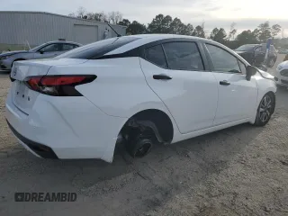 2024 Nissan Versa S with VIN 3N1CN8DV2RL819291, listed as a Copart auction lot 49752265 with 35,509 mi miles and Salvage Title. Bid and sale history available at DreamBid. Image 3.