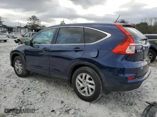 2015 Honda CR-V EX with VIN 2HKRM3H58FH505616, listed as a Copart auction lot 47393945 with 107,025 mi miles and Salvage Title. Bid and sale history available at carsss.com. Image 2.