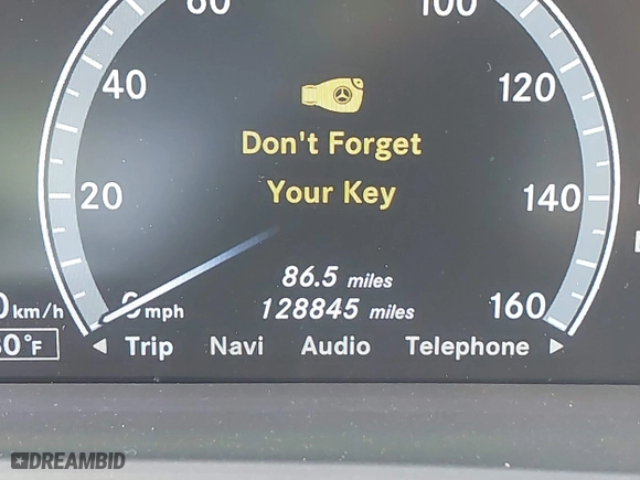 2010 Mercedes-Benz S-Class S 550 with VIN WDDNG7BB9AA348096, listed as a IAAI auction lot 41865468 with 128,845 mi miles. Bid and sale history available at carsss.com. Image 15.