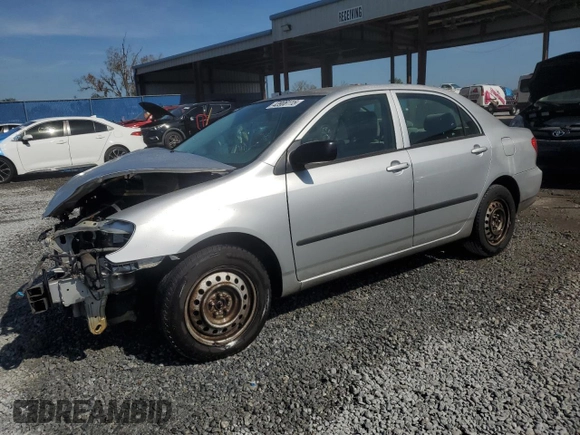 2007 Toyota Corolla CE with VIN JTDBR32E270127352, listed as a Copart auction lot 43908115 with 299,999 mi miles and Non Repairable. Bid and sale history available at carsss.com. Image 1.