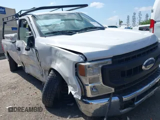 2020 Ford F-250 XL with VIN 1FTBF2A66LEE20729, listed as a IAAI auction lot 41261766 with 100,530 mi miles and . Bid and sale history available at DreamBid. Image 6.