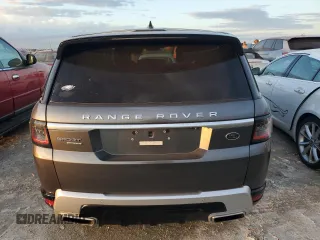 2019 Land Rover Range Rover Sport HSE with VIN SALWR2RK4KA821799, listed as a Copart auction lot 74125824 with 0 mi miles and Salvage Title. Bid and sale history available at carsss.com. Image 6.