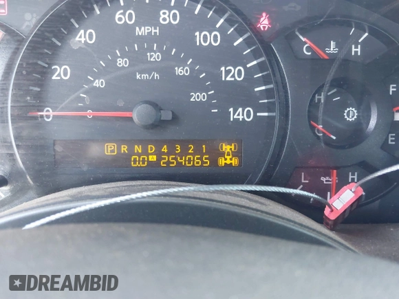 2005 Nissan Titan SE with VIN 1N6BA07B85N563950, listed as a IAAI auction lot 41460268 with 254,065 mi miles and . Bid and sale history available at DreamBid. Image 7.