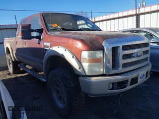 2008 Ford Super Duty F-250 SRW XL with VIN 1FTSW21R68EB29827, listed as a IAAI auction lot 41686828 with 89,579 mi miles. Bid and sale history available at carsss.com. Image 1.