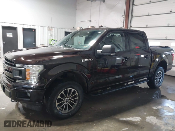 2020 Ford F-150 XL with VIN 1FTEW1E40LKE55705, listed as a IAAI auction lot 41603276 with 33,603 mi miles. Bid and sale history available at carsss.com. Image 15.