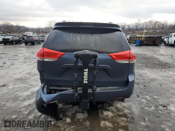 2014 Toyota Sienna LE AAS with VIN 5TDKK3DC7ES457093, listed as a Copart auction lot 84816084 with 171,256 mi miles and Salvage Title. Bid and sale history available at carsss.com. Image 6.