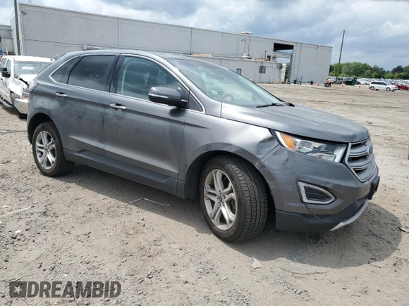 2017 Ford Edge Titanium z VIN 2FMPK4K86HBB78326, wystawiony jako Copart lot #54699435 z przebiegiem 44 800 mil mil oraz Szkoda całkowita • Salvage title. Historia ofert i sprzedaży dostępna na DreamBid. Obrazek 4.