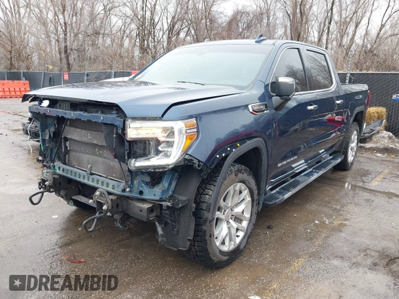 2021 GMC Sierra 1500 SLT z VIN 3GTU9DEL0MG262362, wystawiony jako IAAI lot #41433392 z przebiegiem 69 713 mil mil oraz . Historia ofert i sprzedaży dostępna na DreamBid. Obrazek 2.