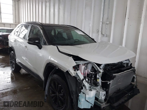 2024 Toyota RAV4 Hybrid XSE with VIN 4T3E6RFV9RU169387, listed as a IAAI auction lot 41566024 with 1,701 mi miles. Bid and sale history available at carsss.com. Image 1.