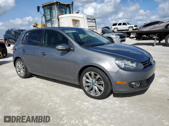 2014 Volkswagen Golf TDI w/Sunroof & Nav z VIN WVWDM7AJ7EW003715, wystawiony jako Copart lot #79524694 z przebiegiem Nie podano mil oraz Szkoda całkowita • Salvage title. Historia ofert i sprzedaży dostępna na DreamBid. Obrazek 4.