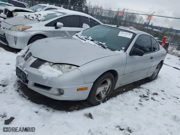 2003 Pontiac Sunfire with VIN 1G2JB14F837149792, listed as a IAAI auction lot 41573556 with 202,119 mi miles. Bid and sale history available at carsss.com. Image 2.