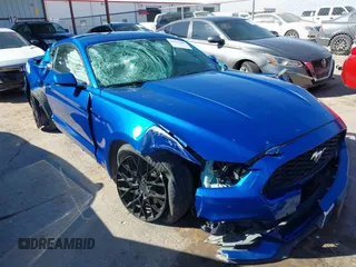 2017 Ford Mustang V6 z VIN 1FA6P8AM7H5265542, wystawiony jako IAAI lot #41631289 z przebiegiem Nie podano mil oraz . Historia ofert i sprzedaży dostępna na DreamBid. Obrazek 1.