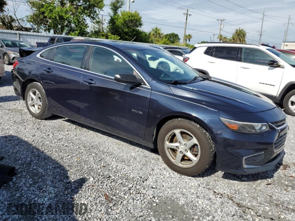 2016 Chevrolet Malibu LS with VIN 1G1ZB5ST4GF298459, listed as a Copart auction lot 61502665 with 80,619 mi miles and Salvage title. Bid and sale history available at DreamBid. Image 4.