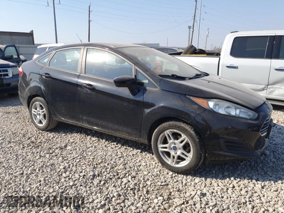 2017 Ford Fiesta SE with VIN 3FADP4BJ8HM135560, listed as a Copart auction lot 48870305 with 111,034 mi miles and Salvage Title. Bid and sale history available at carsss.com. Image 4.