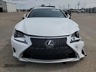 2015 Lexus RC 350 with VIN JTHSE5BC7F5000716, listed as a Copart auction lot 52376065 with 47,009 mi miles and Salvage Title. Bid and sale history available at carsss.com. Image 5.
