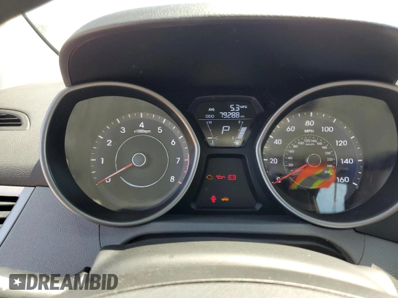 2013 Hyundai Elantra Limited with VIN 5NPDH4AE1DH406146, listed as a Copart auction lot 51914545 with 79,288 mi miles and Salvage Title. Bid and sale history available at DreamBid. Image 9.