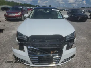 2014 Audi A8 4.0T with VIN WAUR2AFDXEN010107, listed as a Copart auction lot 62056544 with 85,450 mi miles and Non repairable. Bid and sale history available at DreamBid. Image 5.