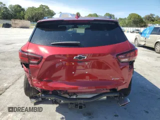 2025 Chevrolet Blazer RS with VIN 3GNKBERS3SS103775, listed as a Copart auction lot 61497805 with 16,242 mi miles and Salvage title. Bid and sale history available at DreamBid. Image 6.