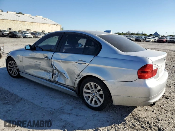 2006 BMW 3 Series 325i with VIN WBAVB135X6KX49444, listed as a Copart auction lot 80988394 with 144,966 mi miles and Salvage Title. Bid and sale history available at carsss.com. Image 2.