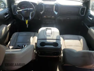 2019 Chevrolet Silverado 1500 LTZ with VIN 3GCUYGED5KG125542, listed as a Copart auction lot 53467455 with 92,053 mi miles and Salvage Title. Bid and sale history available at DreamBid. Image 8.