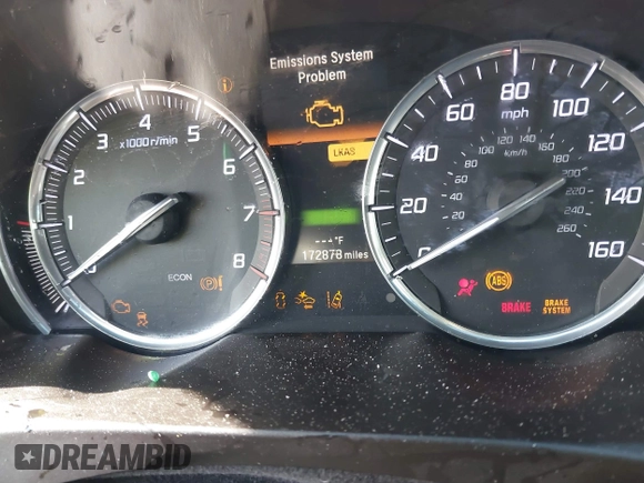 2016 Acura TLX Technology with VIN 19UUB2F58GA001641, listed as a IAAI auction lot 41196715 with 172,878 mi miles and . Bid and sale history available at DreamBid. Image 14.
