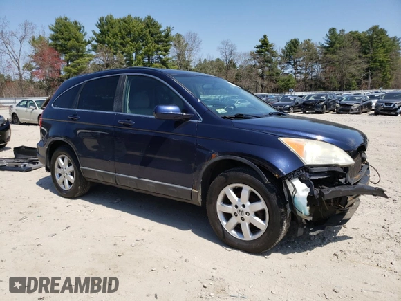2008 Honda CR-V EX-L with VIN 5J6RE48728L046435, listed as a Copart auction lot 53683705 with 217,360 mi miles and Clean Title. Bid and sale history available at carsss.com. Image 4.