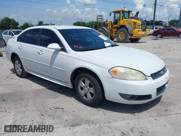 2011 Chevrolet Impala LT Fleet с VIN 2G1WG5EK9B1216295, выставлен на аукционе IAAI как лот 42472167 с пробегом 185 846 миль миль и . История ставок и продаж доступна на DreamBid. Изображение 1.