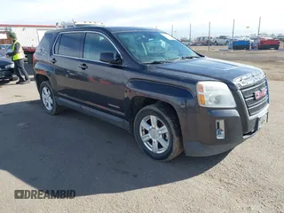 2014 GMC Terrain SLE with VIN 2GKFLVEK1E6140473, listed as a IAAI auction lot 41550314 with 143,728 mi miles. Bid and sale history available at carsss.com. Image 1.