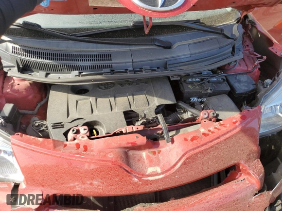 2012 Scion xD with VIN JTKKU4B41C1023489, listed as a Copart auction lot 53554245 with 155,607 mi miles and Salvage title. Bid and sale history available at DreamBid. Image 12.