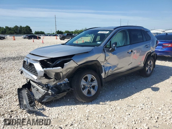 2023 Toyota RAV4 Hybrid LE with VIN JTMLWRFV0PD207803, listed as a Copart auction lot 55694695 with 13,198 mi miles and Salvage title. Bid and sale history available at DreamBid. Image 1.