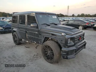2016 Mercedes-Benz G-Class G 63 AMG with VIN WDCYC7DF8GX246565, listed as a Copart auction lot 75492974 with 35,564 mi miles and Salvage Title. Bid and sale history available at carsss.com. Image 4.