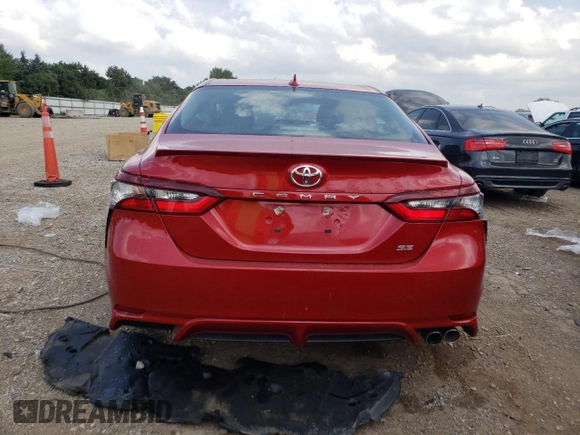 2021 Toyota Camry SE Nightshade with VIN 4T1G11AK9MU467168, listed as a Copart auction lot 65802714 with Not Provided miles and Salvage Title. Bid and sale history available at carsss.com. Image 6.
