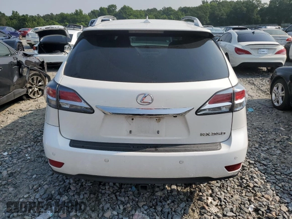 2013 Lexus RX 350 with VIN 2T2BK1BA0DC172194, listed as a Copart auction lot 58379915 with 223,217 mi miles and Salvage title. Bid and sale history available at DreamBid. Image 6.