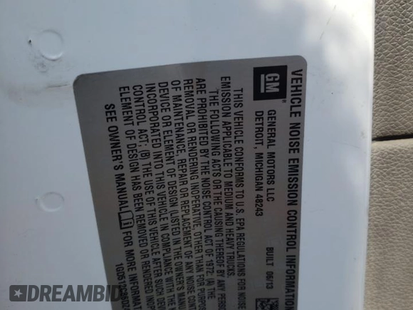 2013 GMC Sierra 3500HD Work Truck z VIN 1GD512C86DZ409861, wystawiony jako Copart lot #66929764 z przebiegiem 218 451 mil mil oraz Nie do naprawy. Historia ofert i sprzedaży dostępna na DreamBid. Obrazek 12.
