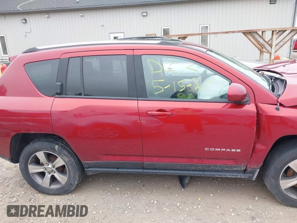 2017 Jeep Compass High Altitude with VIN 1C4NJCEA4HD119423, listed as a IAAI auction lot 42340570 with 96,255 mi miles and . Bid and sale history available at DreamBid. Image 13.